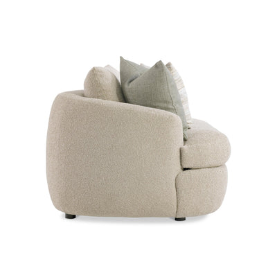 Jules Fabric Left Arm Loveseat - Al Rugaib Furniture