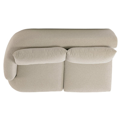 Jules Fabric Left Arm Loveseat - Al Rugaib Furniture