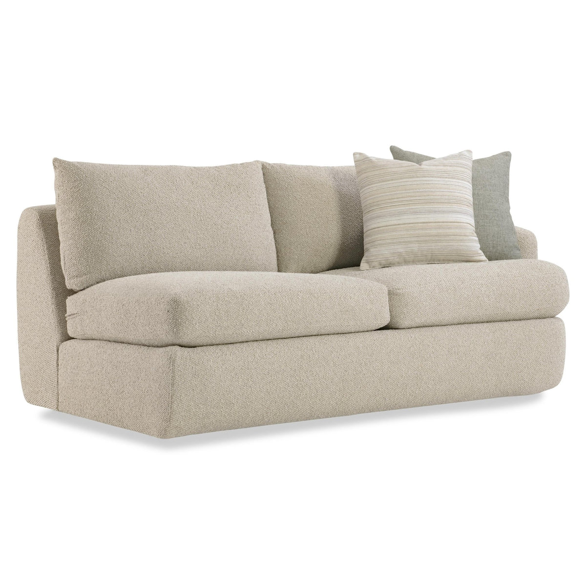 Jules Fabric Right Arm Loveseat Sectionals| Bernhardt