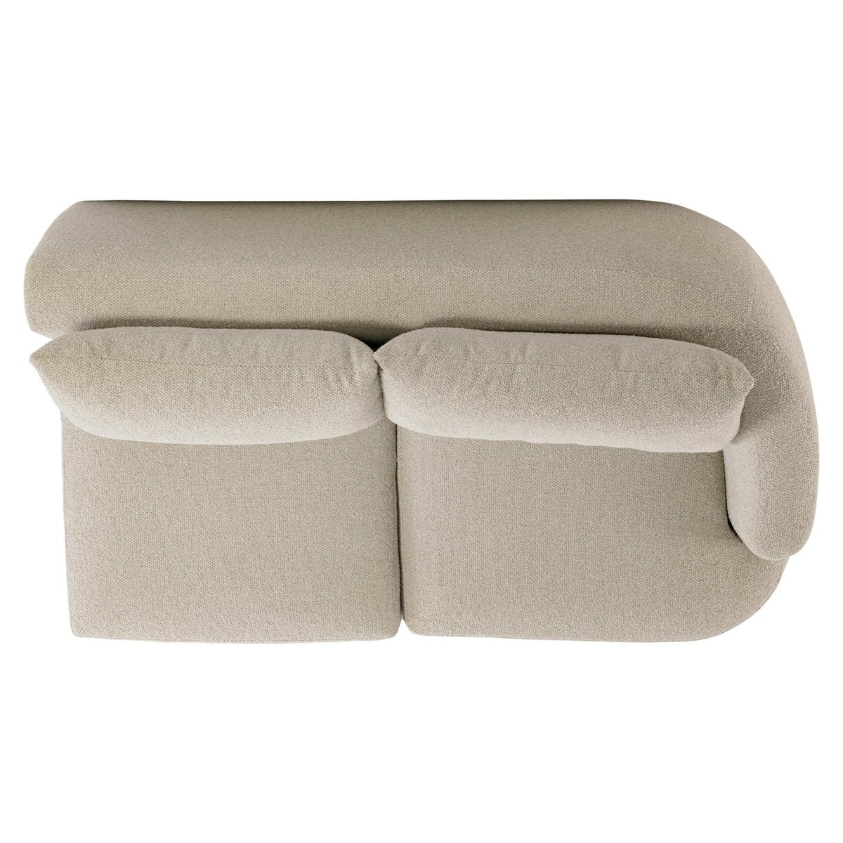 Jules Fabric Right Arm Loveseat Sectionals| Bernhardt