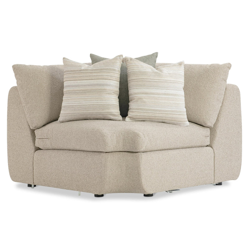 Jules Fabric Wedge - Al Rugaib Furniture