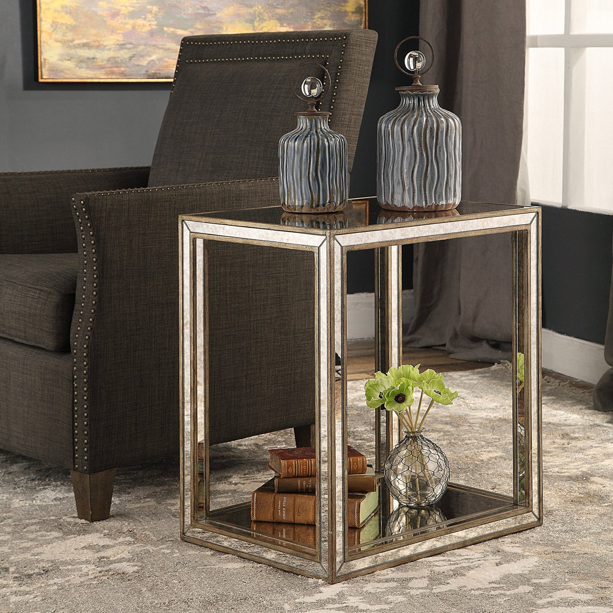 Julie End Table Accent & End Tables| Uttermost