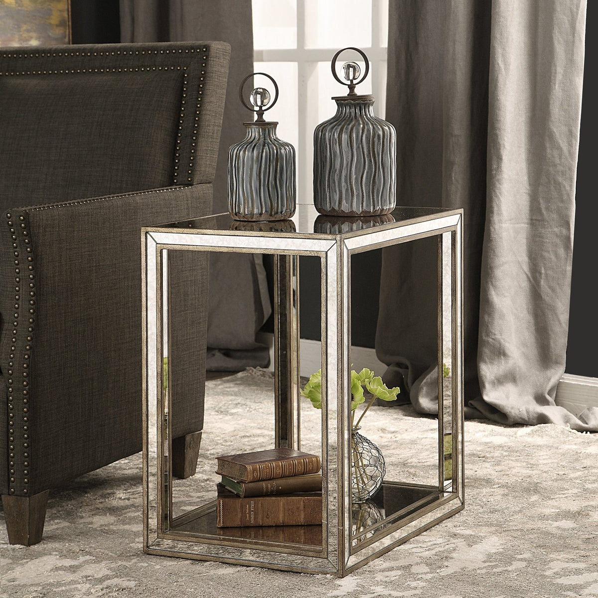Julie End Table Accent & End Tables| Uttermost