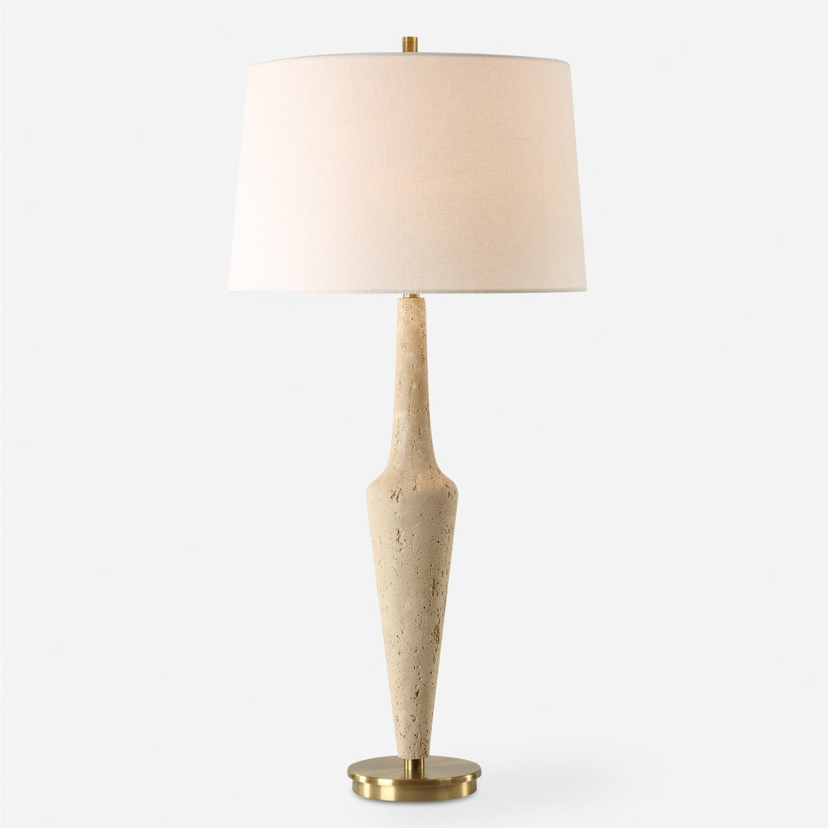 Juliet Travertine Table Lamp Table Lamps| Uttermost