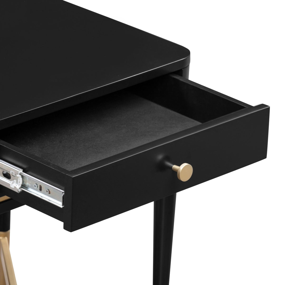 Julieta Black Nightstand Nightstands| TOV