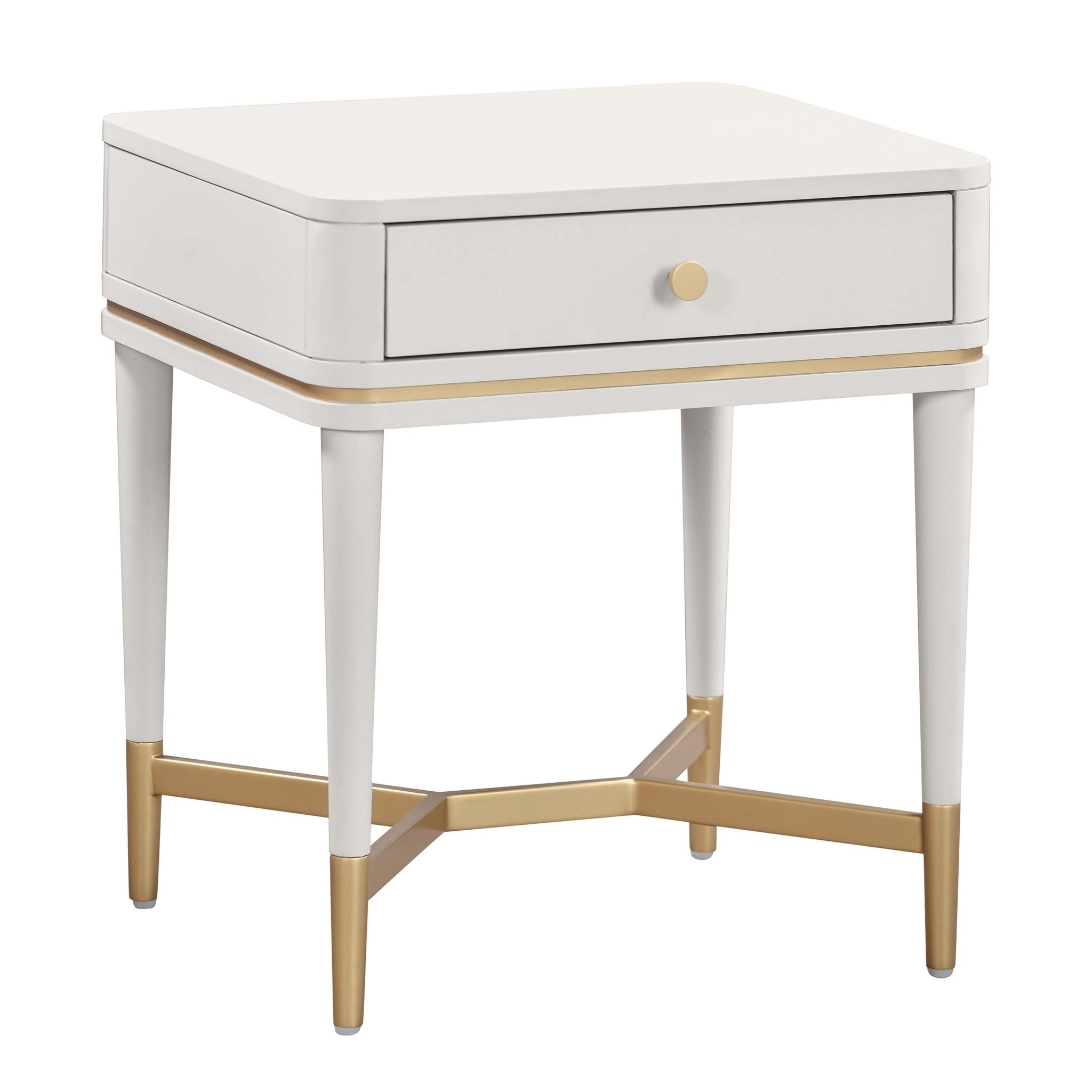 Julieta Cream Nightstand Nightstands| TOV