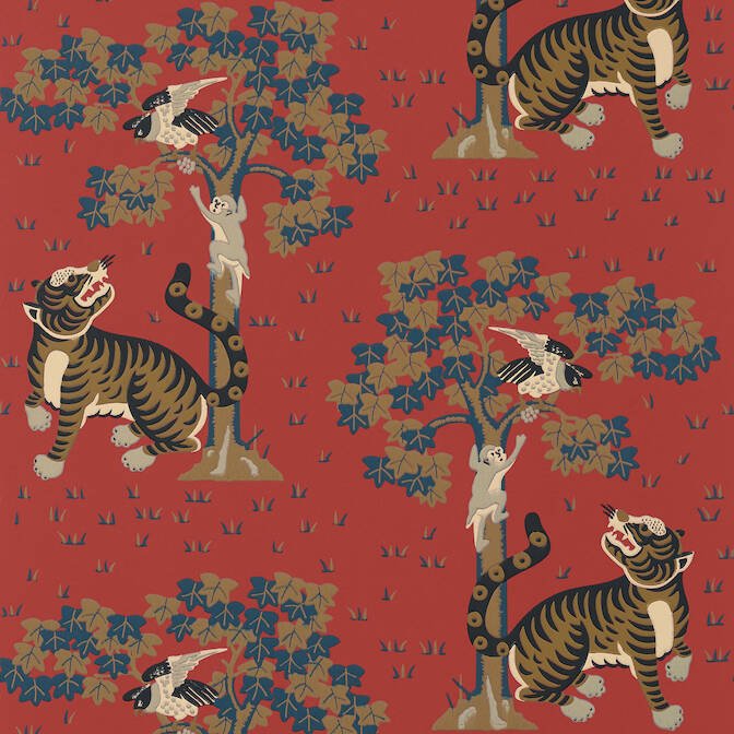 KAHNA,Non Woven Wallpaper Wallpaper| Thibaut Design