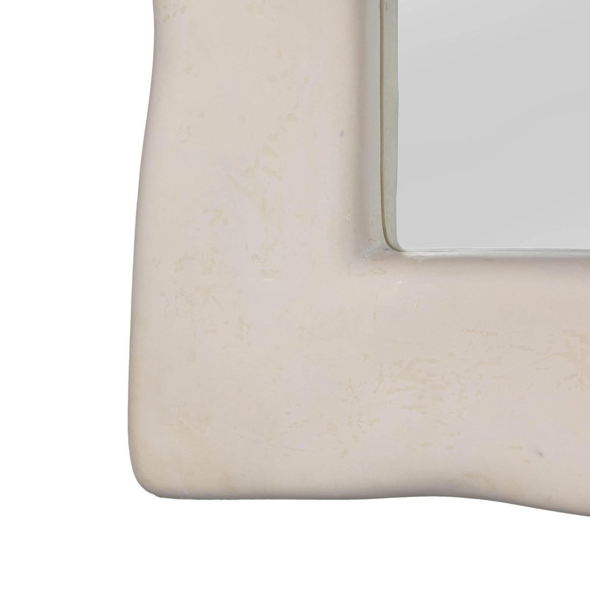 Kaia Cream Textured Floor Mirror Mirrors| TOV