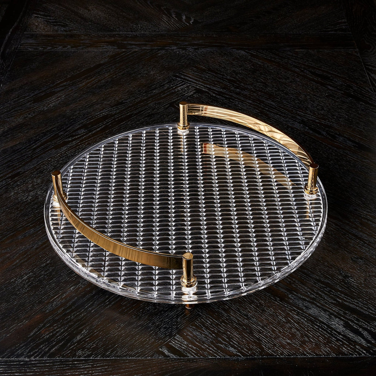 Kaiser Glass Tray Tray| Uttermost