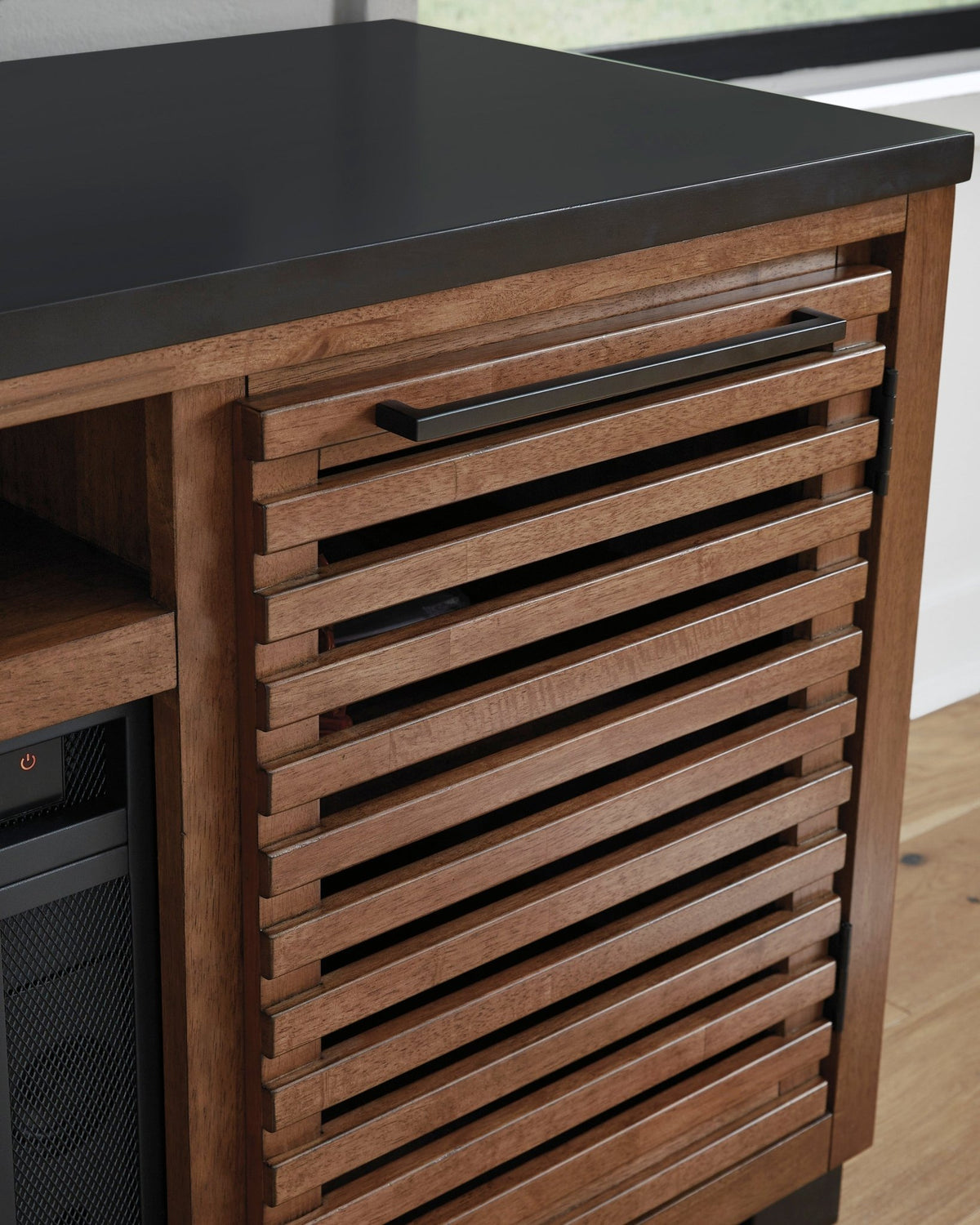 Kallari XL TV Stand w/Fireplace Option TV Units| Ashley Homestore