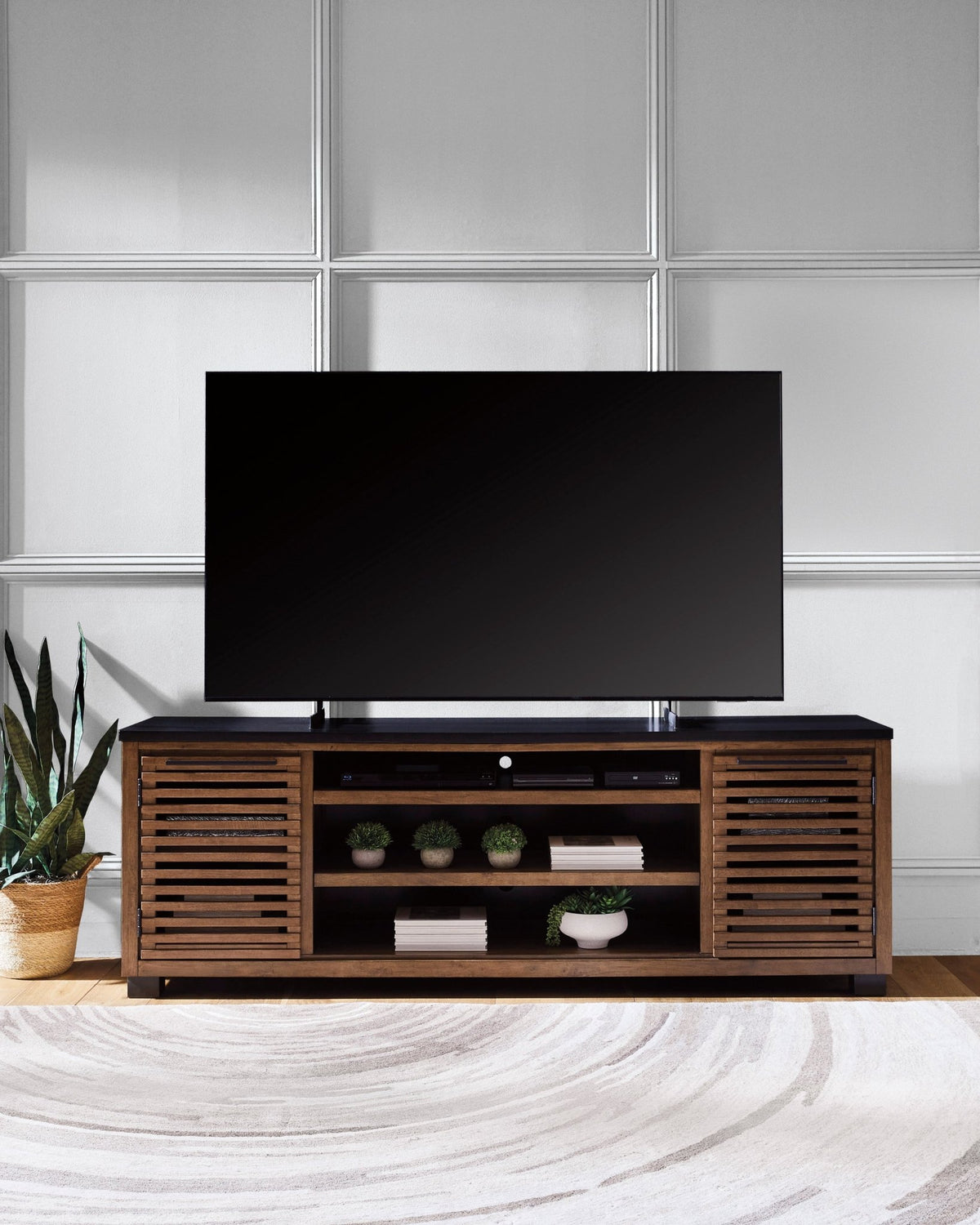 Kallari XL TV Stand w/Fireplace Option TV Units| Ashley Homestore