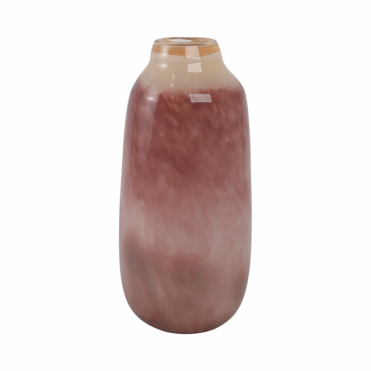 KANO MAUVE GLASS VASE Vases and Jars| Sagebrook Home
