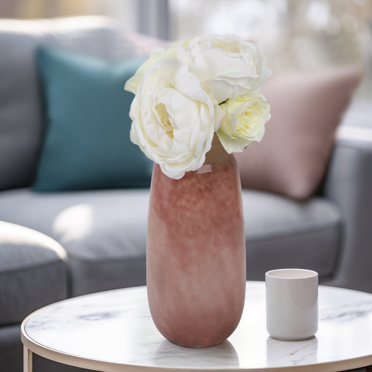 KANO MAUVE GLASS VASE Vases and Jars| Sagebrook Home