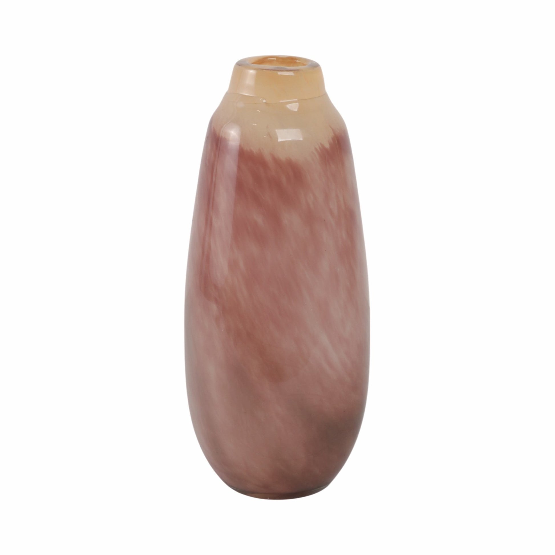 KANO MAUVE GLASS VASE Vases and Jars| Sagebrook Home