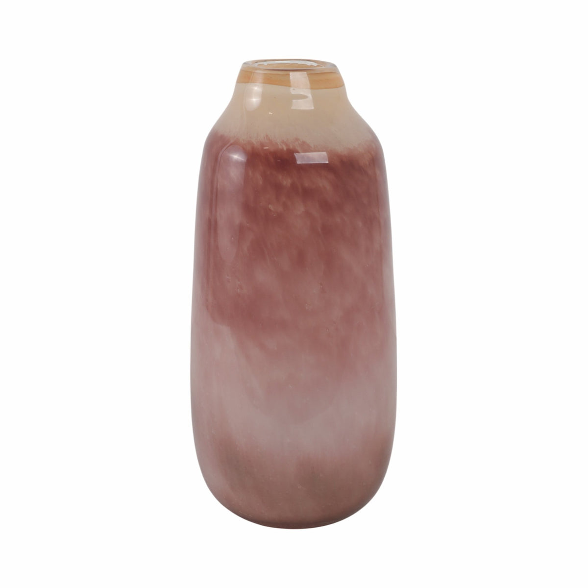 KANO MAUVE GLASS VASE Vases and Jars| Sagebrook Home