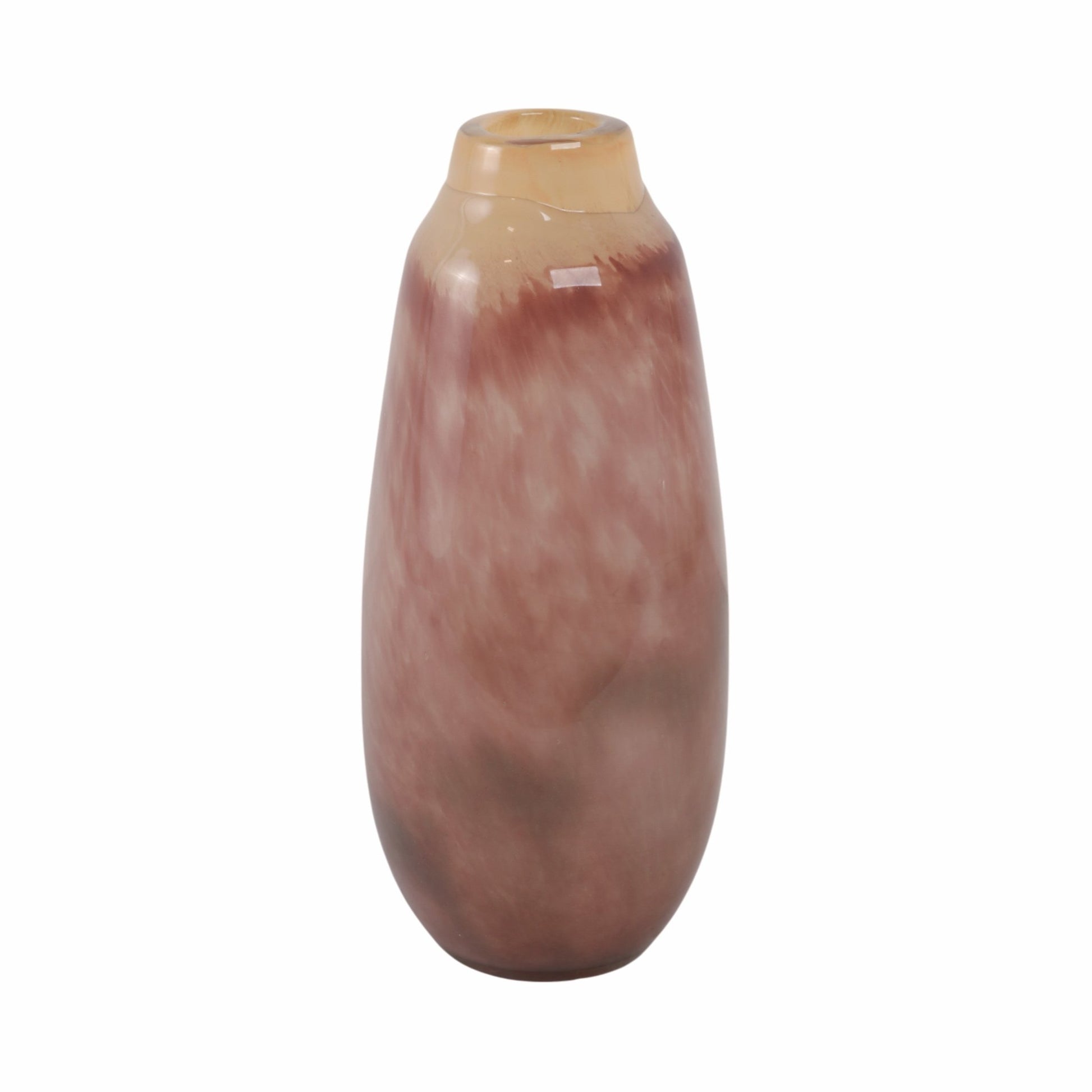 KANO MAUVE GLASS VASE Vases and Jars| Sagebrook Home