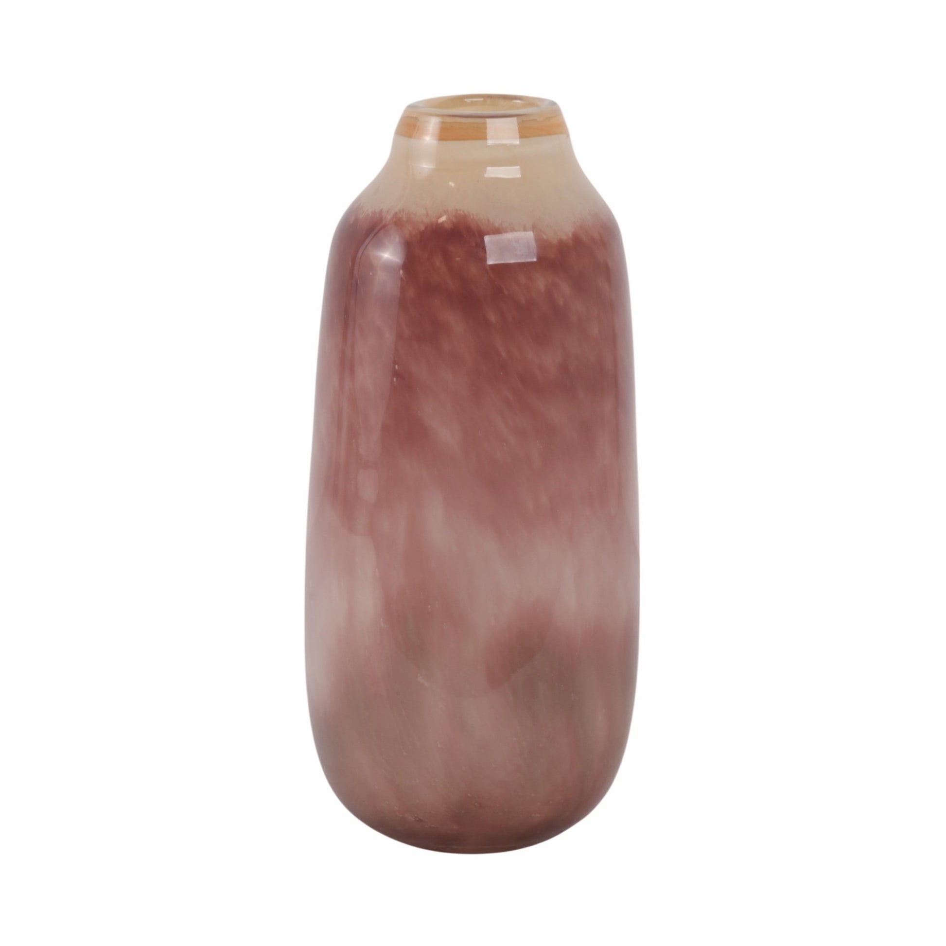 KANO MAUVE GLASS VASE Vases and Jars| Sagebrook Home