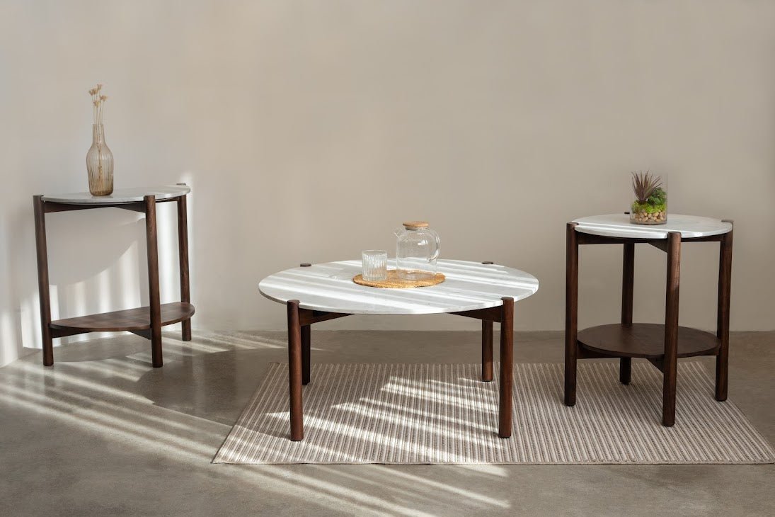 Kashi Round Coffee Table Coffee Tables| Roots Furniture