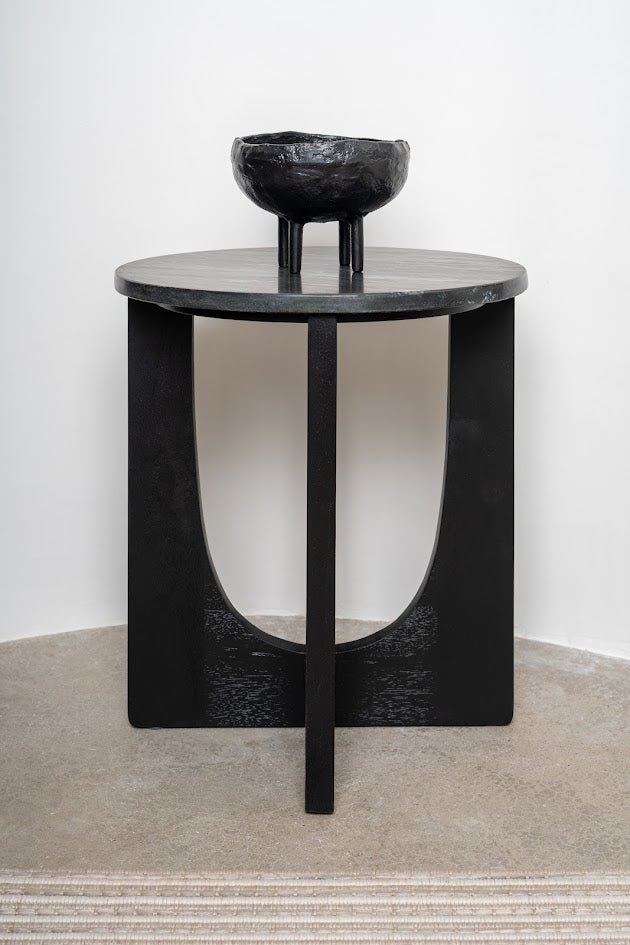 Kashi Round Side Table Accent & End Tables| Roots Furniture