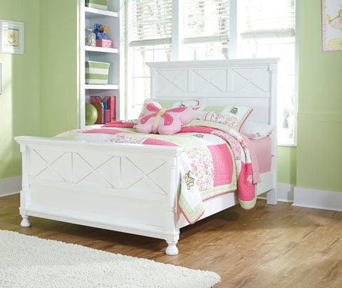 Kaslyn Full Panel Headboard Kid Beds| Ashley Homestore