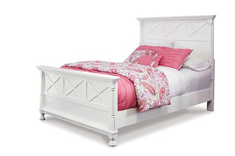 Kaslyn Full Panel Headboard Kid Beds| Ashley Homestore