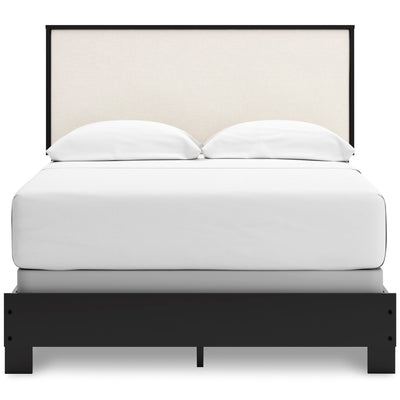Kasteiner Full Upholstered Bed - Al Rugaib Furniture