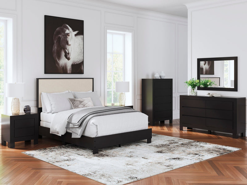 Kasteiner Full Upholstered Bedroom - Al Rugaib Furniture