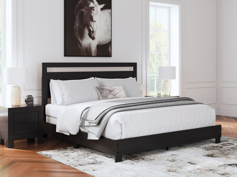 Kasteiner King Panel Bed - Al Rugaib Furniture