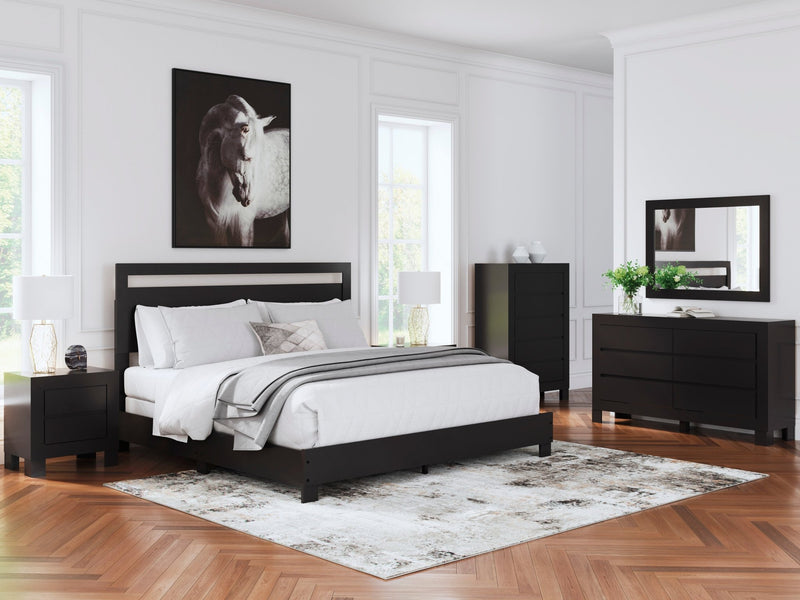 Kasteiner King Panel Bedroom - Al Rugaib Furniture