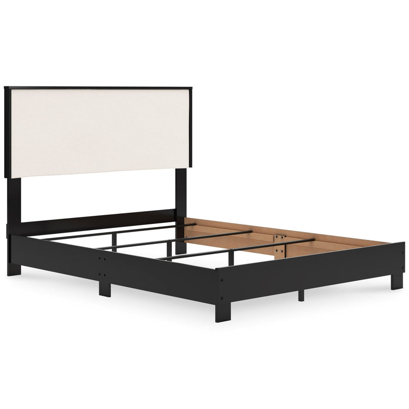 Kasteiner Queen Upholstered Bed - Al Rugaib Furniture