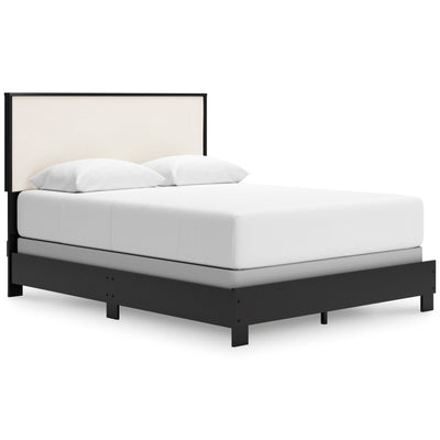 Kasteiner Queen Upholstered Bed - Al Rugaib Furniture