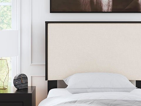 Kasteiner Twin Upholstered Bed - Al Rugaib Furniture