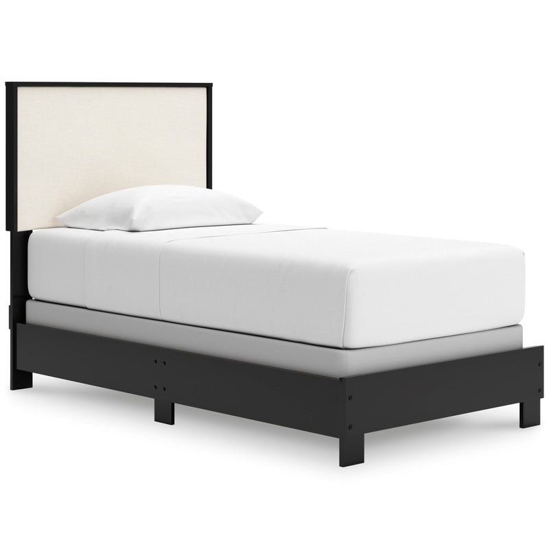 Kasteiner Twin Upholstered Bedroom - Al Rugaib Furniture