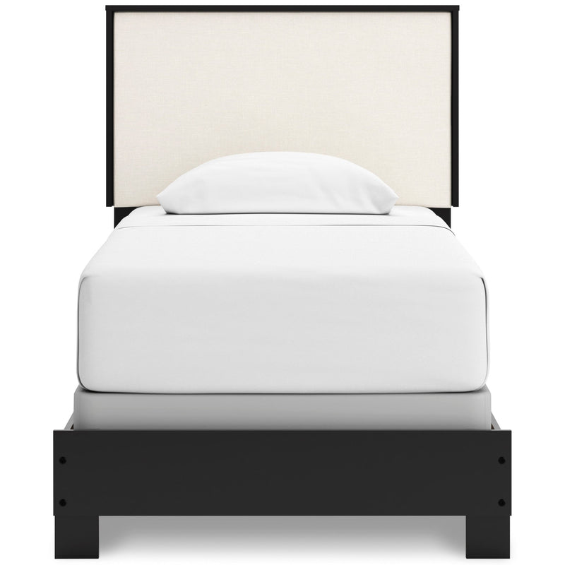 Kasteiner Twin Upholstered Bedroom - Al Rugaib Furniture