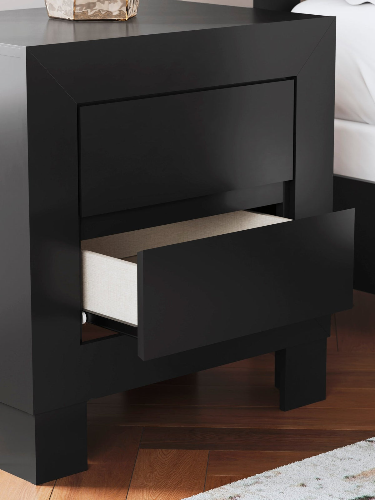 Kasteiner Two Drawer Night Stand Nightstands| Ashley Homestore