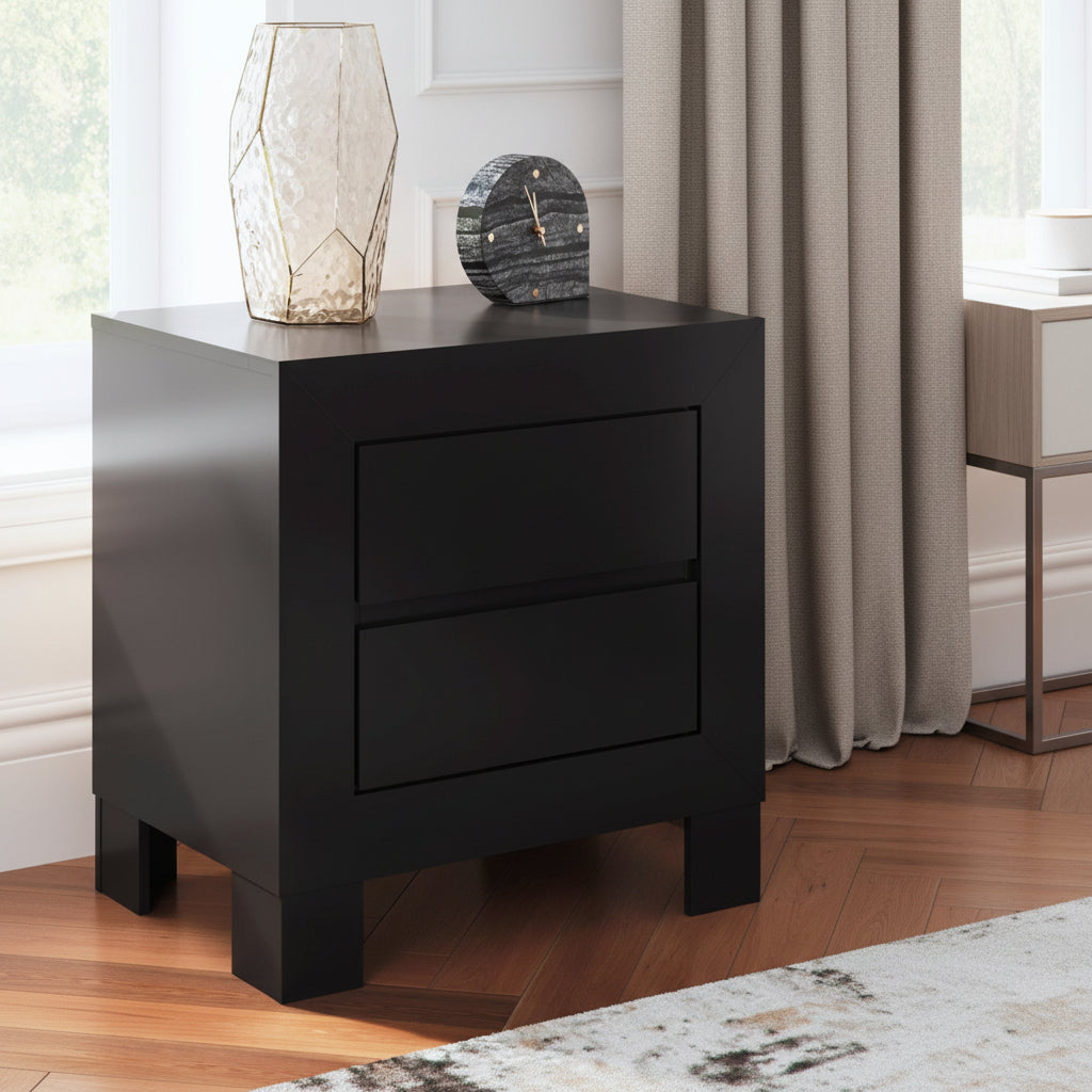 Kasteiner Two Drawer Night Stand Nightstands| Ashley Homestore