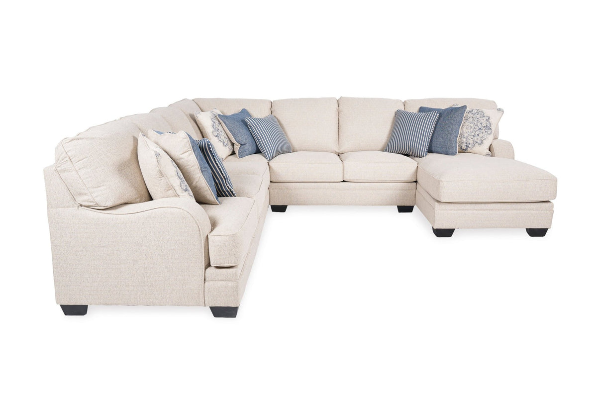 Katisha RAF Chaise Sectional Sectionals| Ashley Homestore