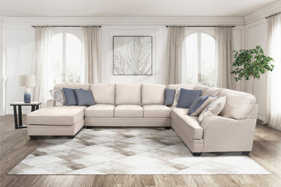 Katisha RAF Chaise Sectional - Al Rugaib Furniture