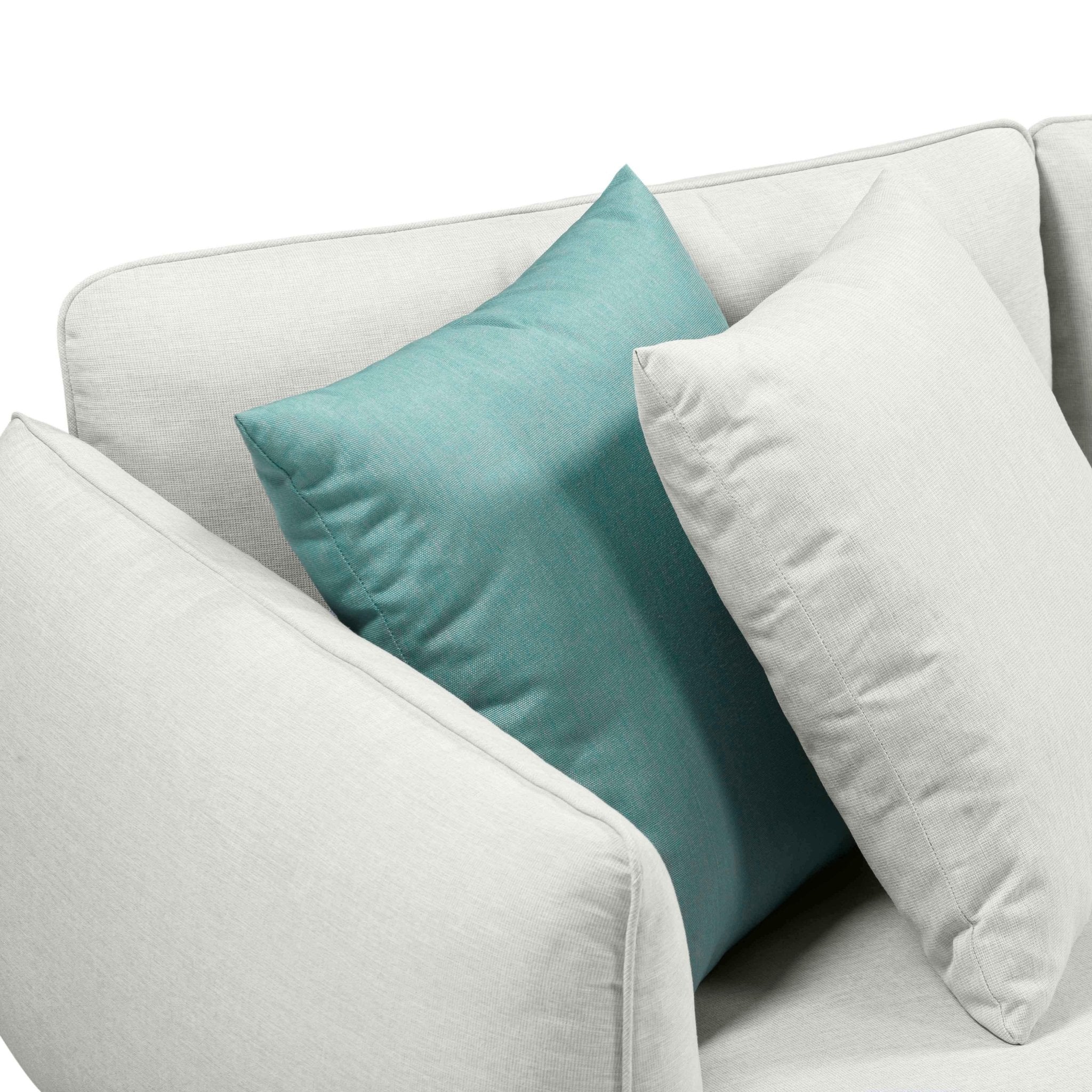 Katti Light Grey Outdoor Sofa Outdoor Loveseats & Sofas| TOV