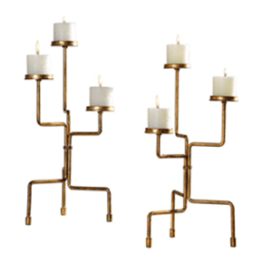 Kavin Candleholders, S/2 Candle Holders| Uttermost