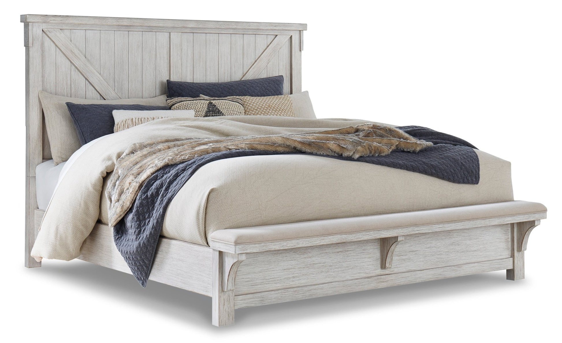 K/CK UPH BENCH FOOTBOARD Bed benches| Ashley Homestore