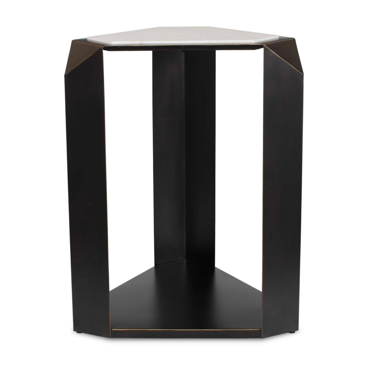 Keenan Geometric Accent Table Accent & End Tables| Uttermost