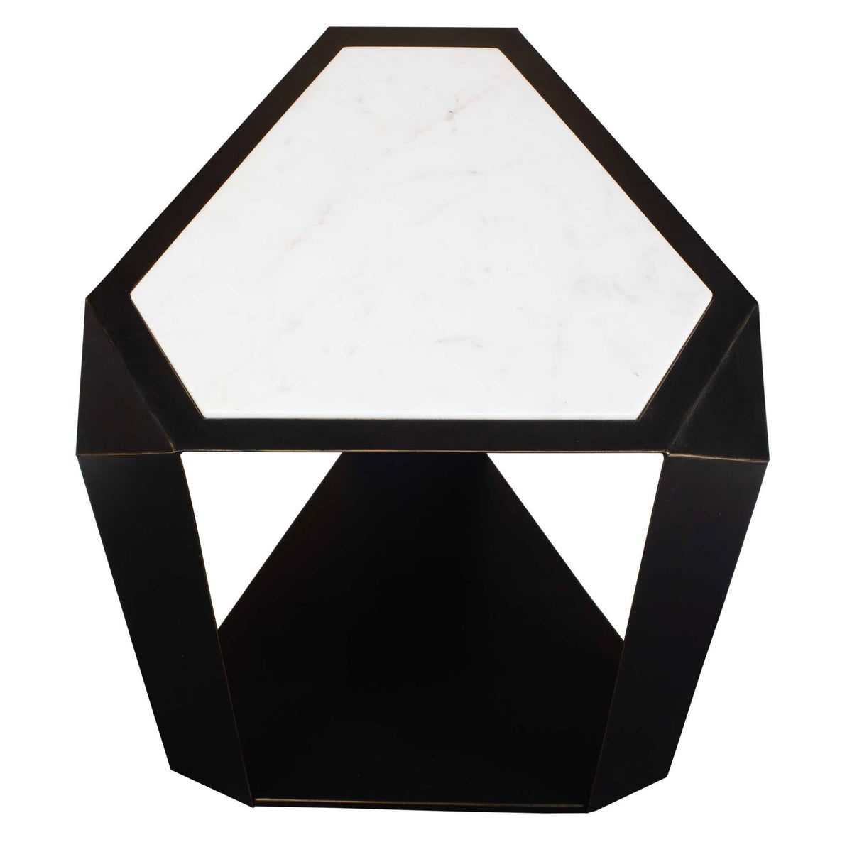 Keenan Geometric Accent Table Accent & End Tables| Uttermost