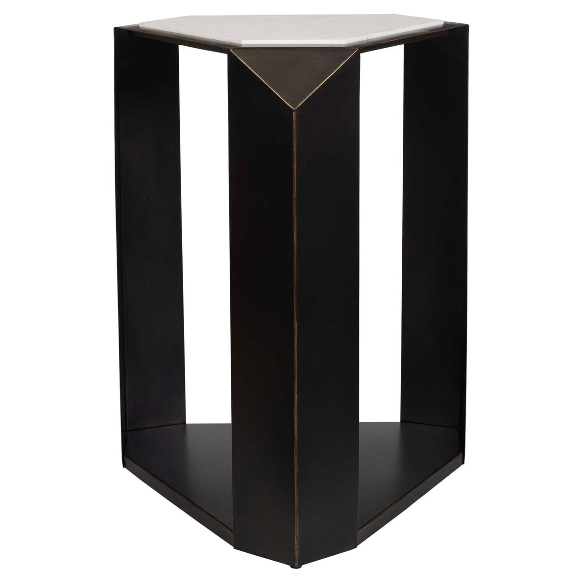 Keenan Geometric Accent Table Accent & End Tables| Uttermost