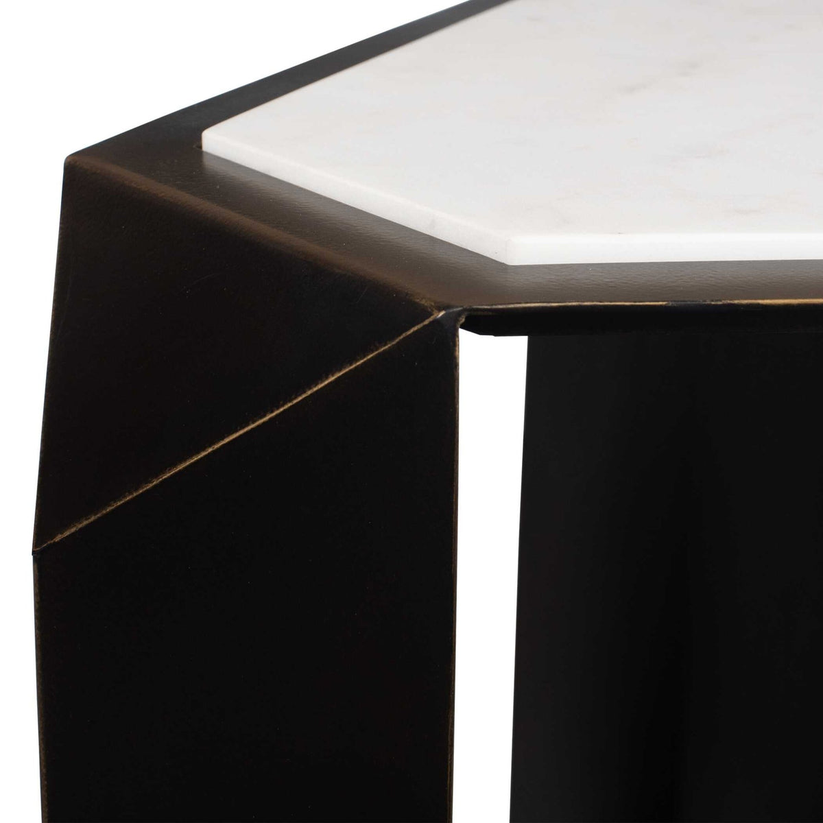 Keenan Geometric Accent Table Accent & End Tables| Uttermost