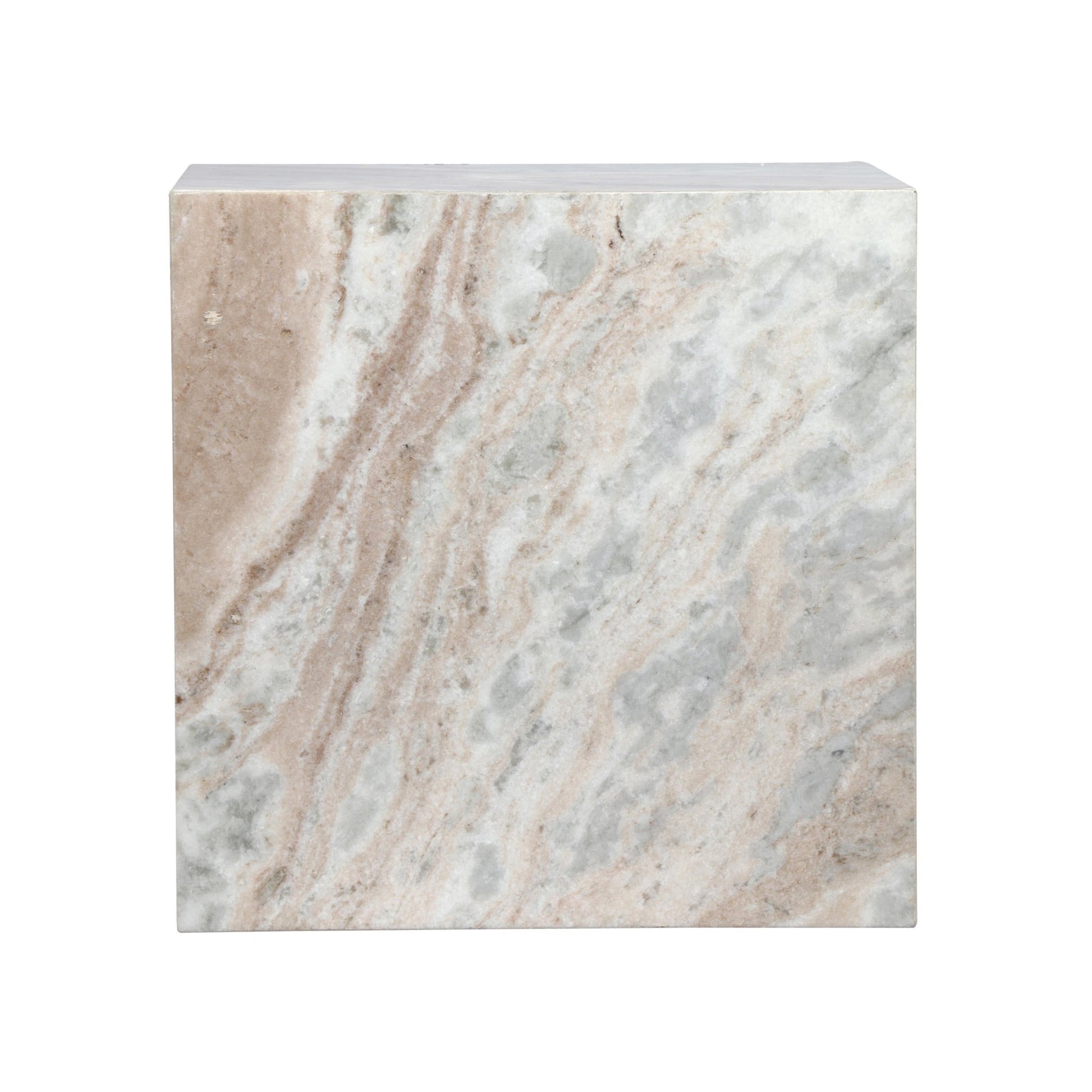 Keira Marble Side Table End Tables| TOV