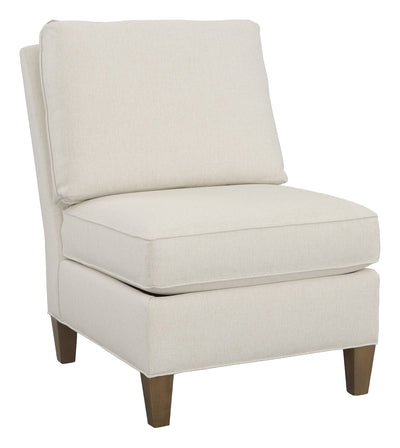 Kelly Armless Sectional Chair with Tapered Leg - Al Rugaib Furniture