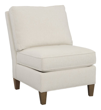 Kelly Armless Sectional Chair with Tapered Leg - Al Rugaib Furniture