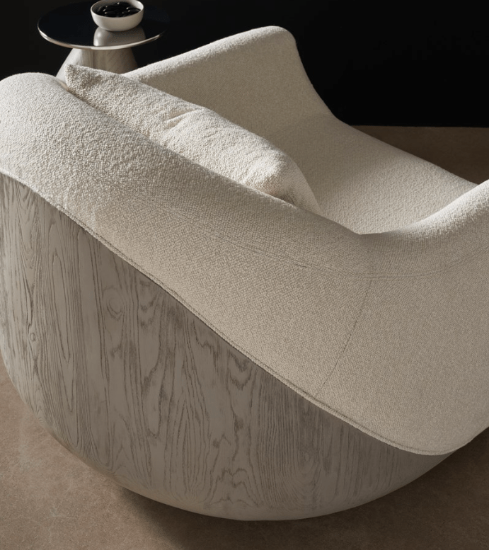 Kelly Hoppen - Serenity Swivel Chair Chairs| Caracole