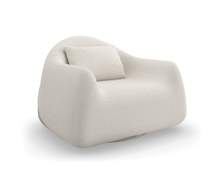 Kelly Hoppen - Serenity Swivel Chair Chairs| Caracole